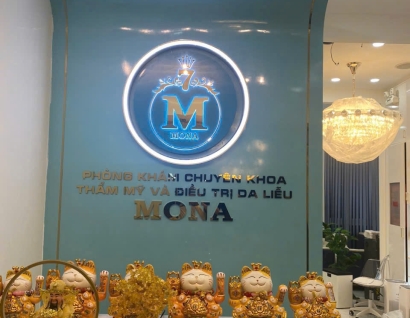 Thi công bảng hiệu thẩm mỹ viện